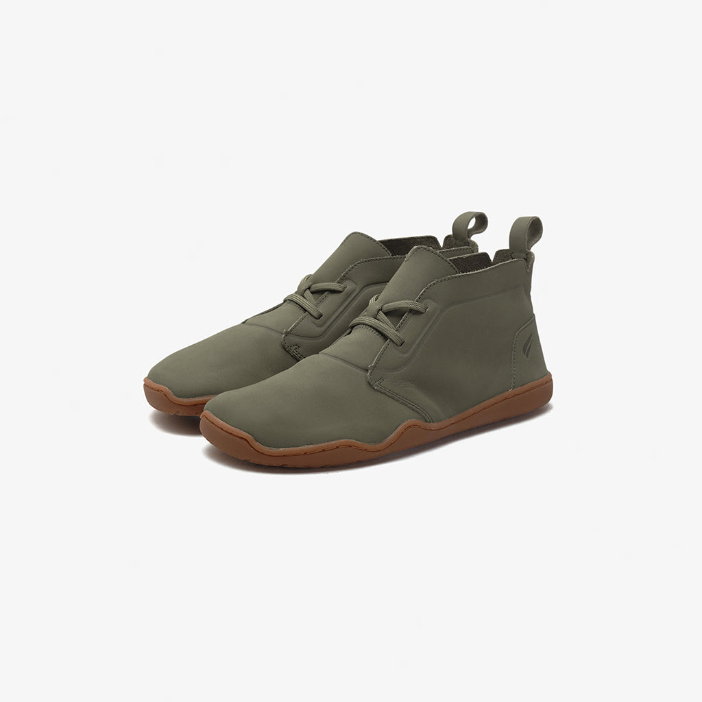 Chukka Barefoot Boots - Moss