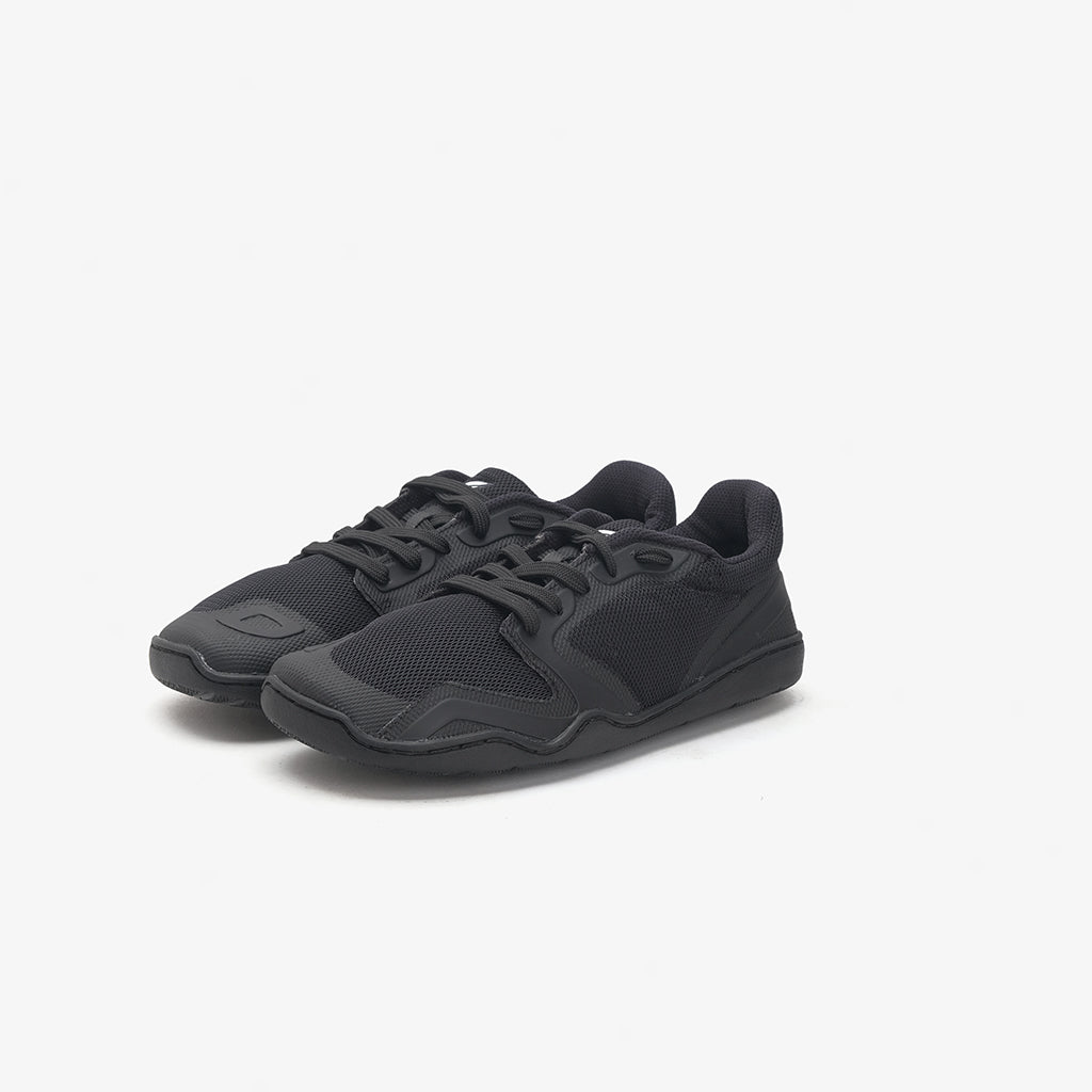 Day 02 Barefoot Sneakers - Black On Black