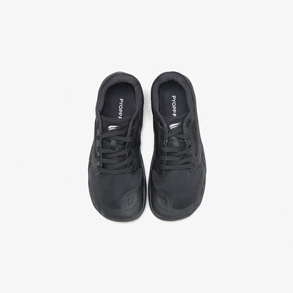 Day 02 Barefoot Sneakers - Black On Black