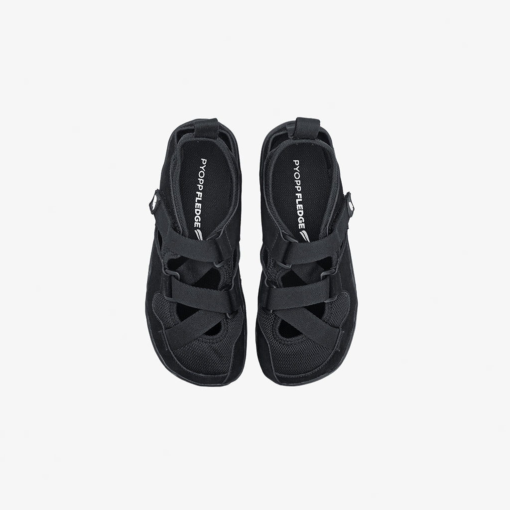 Fisherman Barefoot Sandals - Noir