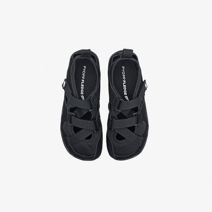 Fisherman Barefoot Sandals - Noir