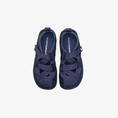 Fisherman Barefoot Sandals - Navy