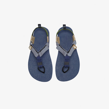 Jelajah Road Barefoot Flip Flops - Indigo Ember