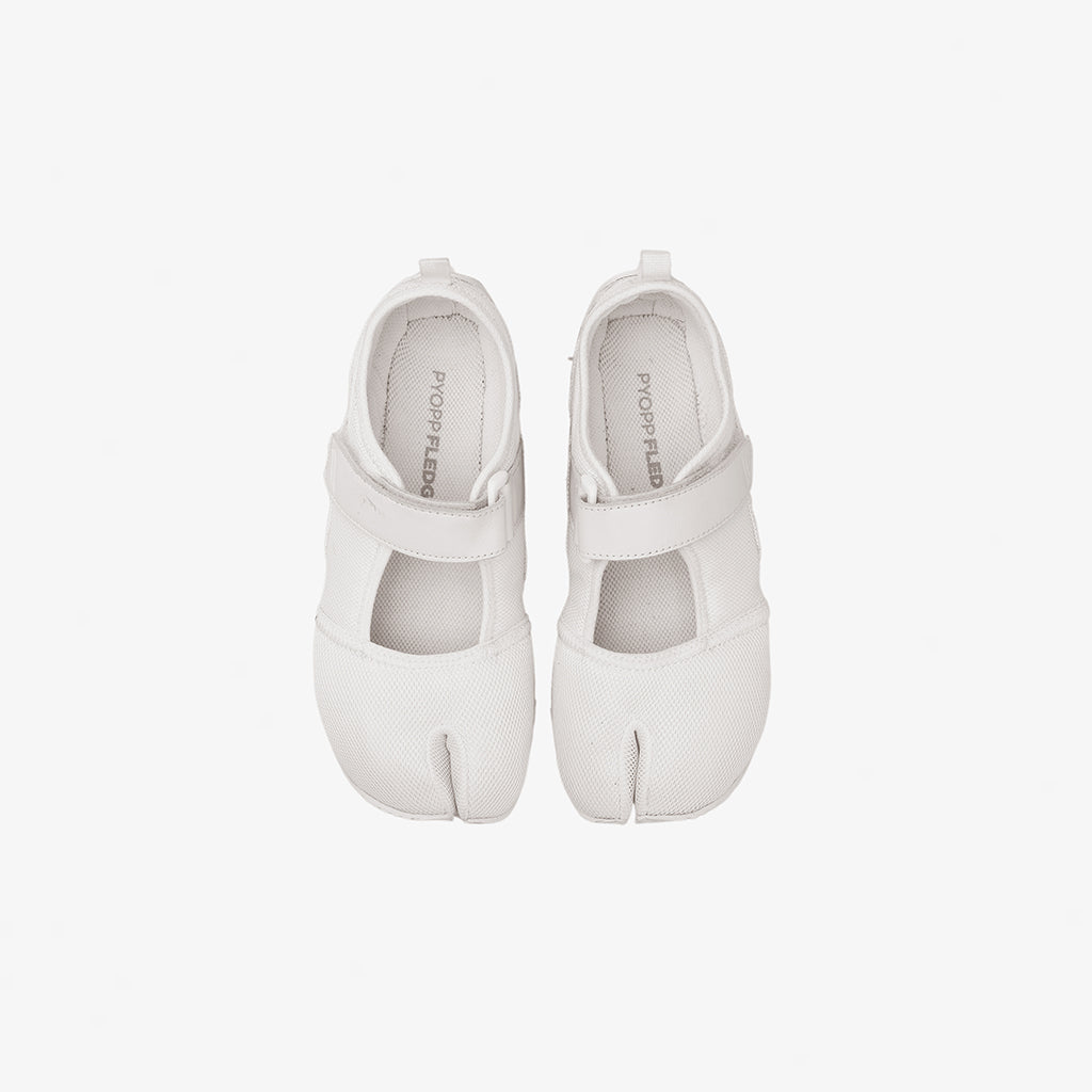 Tabi-ku Barefoot Shoes - Classic White