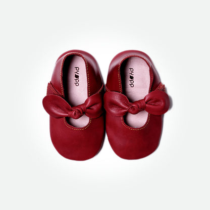 Baby Mary Jane - Burgundy