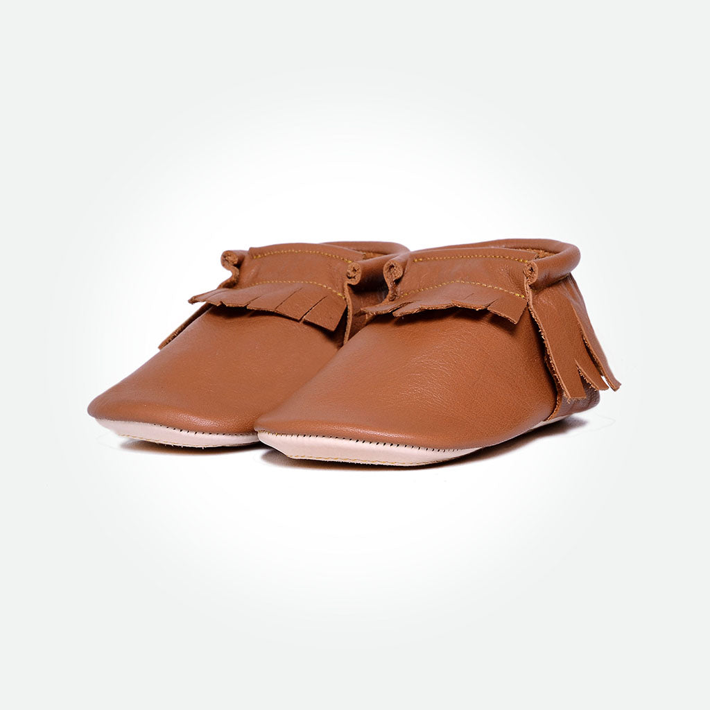 Baby Moccasins - Choco