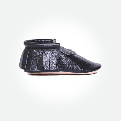 Baby Moccasins - Black