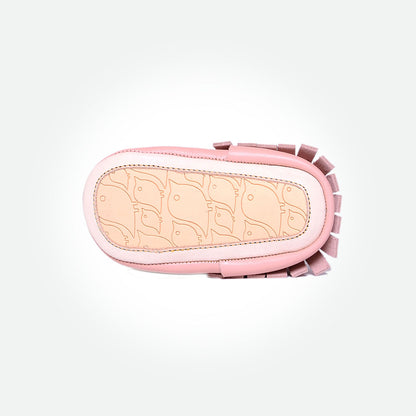 Baby Moccasins - Nude