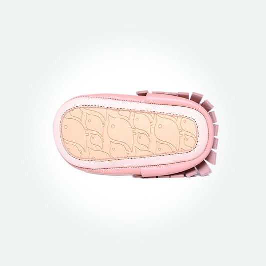 Baby Moccasins - Nude