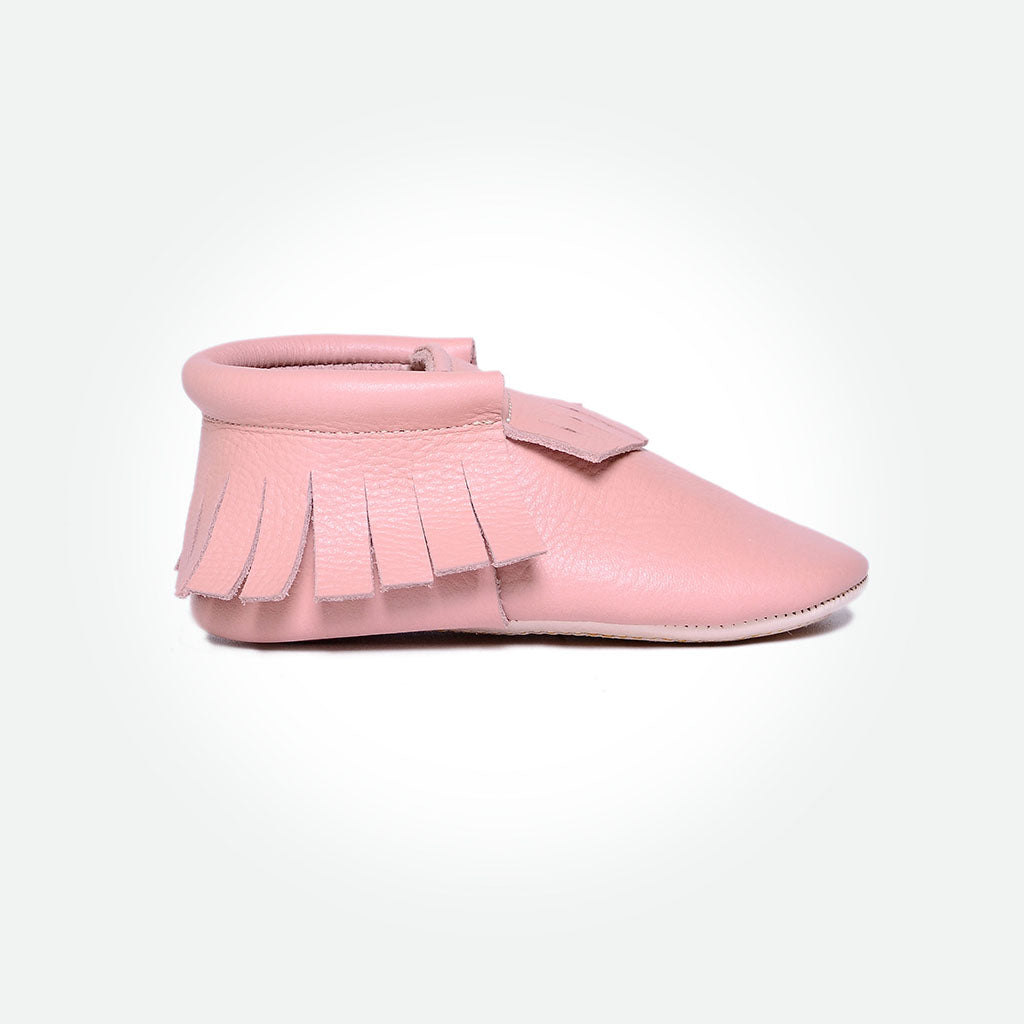 Baby Moccasins - Nude