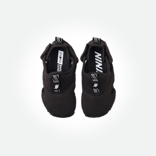 Ninja Active Barefoot Sandals 2.0 - Jet Black (Kids)