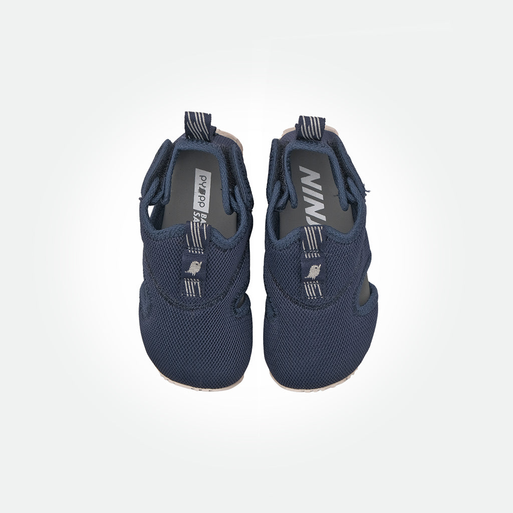Ninja Active Barefoot Sandals 2.0 - Navy Pops (Kids)