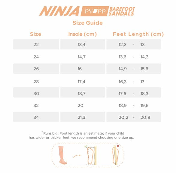 Ninja Active Barefoot Sandals 2.0 - Pebble Grey (Kids)