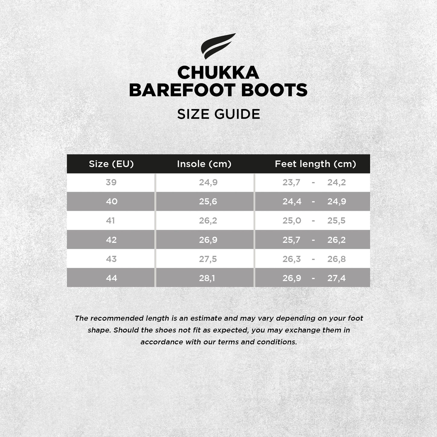Chukka Barefoot Boots - Clay