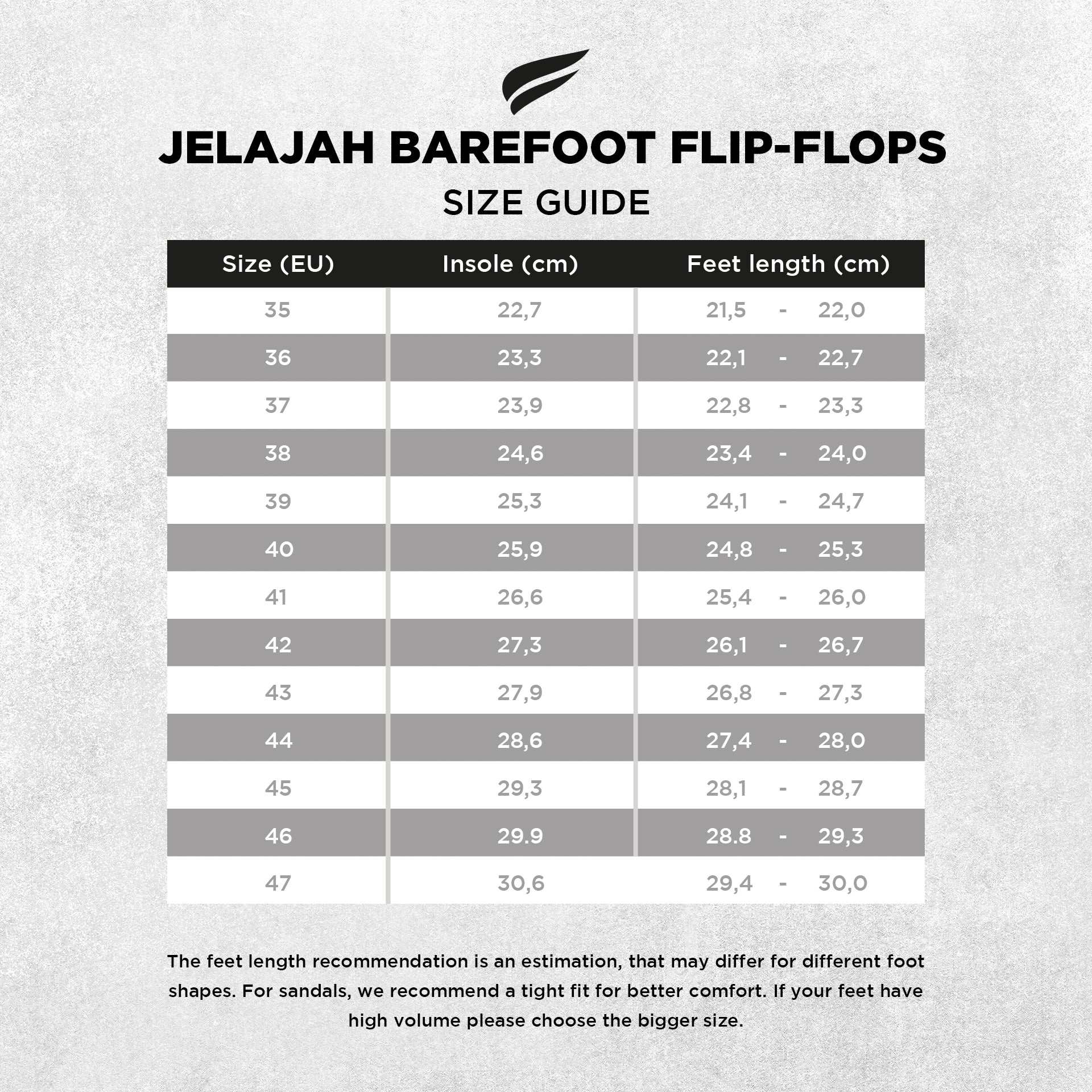 Jelajah Road Barefoot Flip Flops - Black