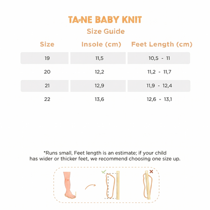 Baby Ta-Ne Knit Shoes - Lilac