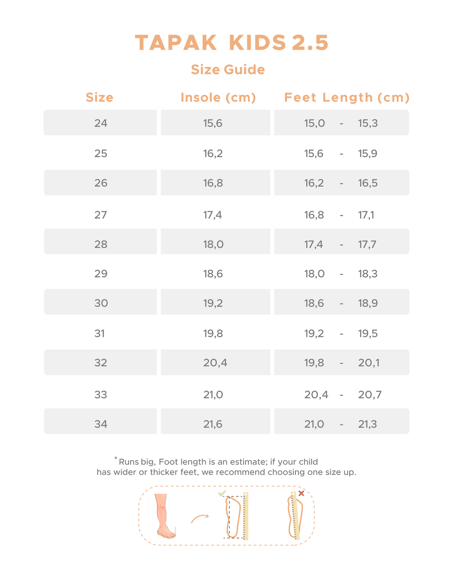 Tapak V2.5 Barefoot Flip Flops (Kids)